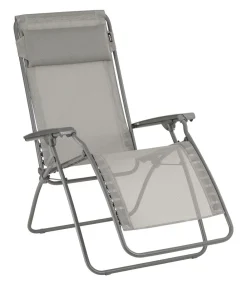 Lafuma Relaxliegen - Relaxliege R Clip, ca. B67/H114/T88 cm Grau