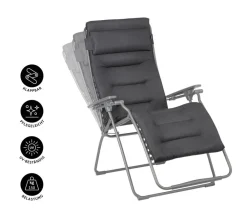Lafuma Relaxsessel Futura Be Comfort XL Dunkelgrau Clearance