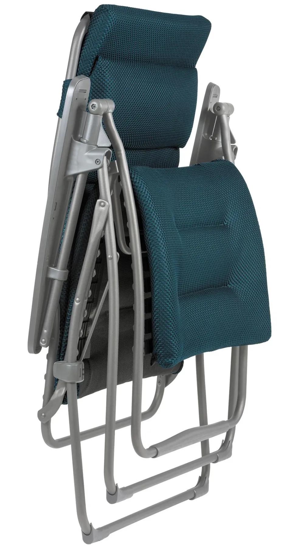 Lafuma Gartenstühle Metall|Klappliegen - Relaxsessel Futura Be Comfort XL Dunkelblau