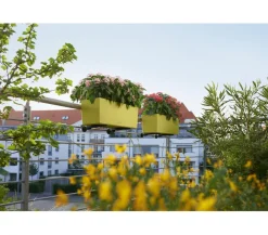 LECHUZA® Mehr Blumentopfzubehör - Balkonkastenhalter Schwarz