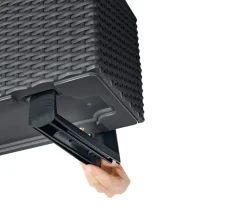 LECHUZA® Mehr Blumentopfzubehör - Balkonkastenhalter Schwarz