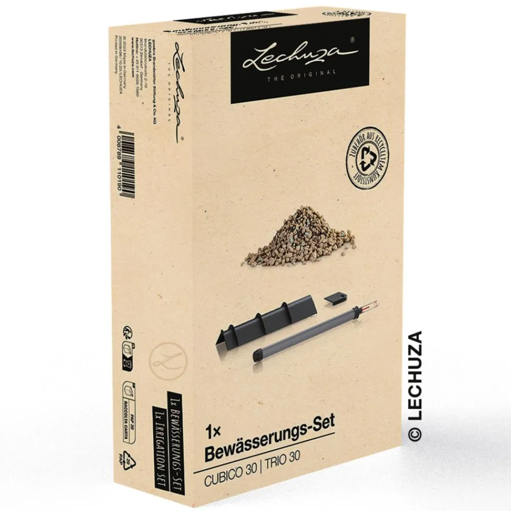 LECHUZA® Bewässerungs-Set für CUBICO 30 und TRIO 30, 4-teilig Schwarz Online