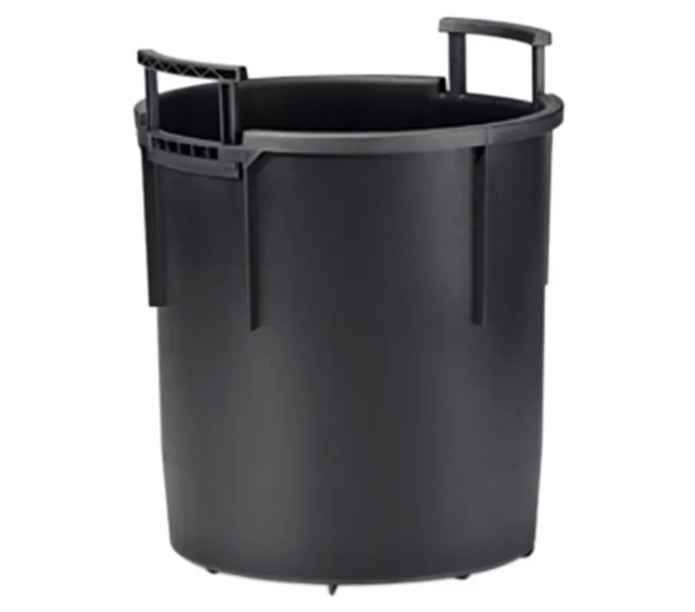 LECHUZA® Lechuza Pflanzgefäße & Töpfe|Blumentöpfe & Übertöpfe - Cilindro Cottage Pflanzgefäß, rund Dunkelgrau