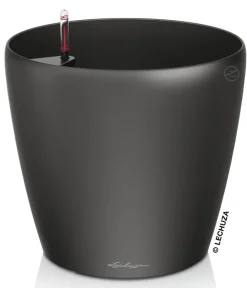 LECHUZA® CLASSICO, All-in-One-Set Dunkelgrau Best