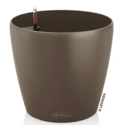 LECHUZA® CLASSICO Color, All-in-One-Set Braun