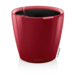 LECHUZA® CLASSICO LS, All-in-One-Set Dunkelrot Best