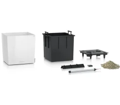 LECHUZA® Lechuza Tischgefäße|Lechuza Pflanzgefäße & Töpfe > CUBE, All-in-One Set