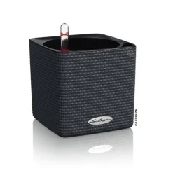 LECHUZA® CUBE Color, All-in-One Set Dunkelgrau Discount