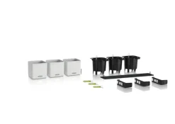 LECHUZA® Lechuza Pflanzgefäße & Töpfe - CUBE Color Green Wall Home Kit, ca. B48/H14/T15 cm Weiß