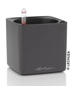 LECHUZA® Lechuza Tischgefäße|Lechuza Pflanzgefäße & Töpfe > CUBE Premium, All-in-One Set, matt