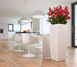 LECHUZA® Lechuza Pflanzgefäße & Töpfe > CUBICO ALTO, All-in-One-Set, ca. B40/H105/T40 cm