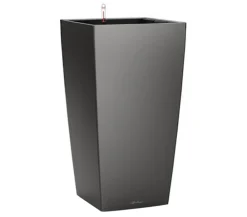 LECHUZA® CUBICO Premium, All-in-One-Set Dunkelgrau Best