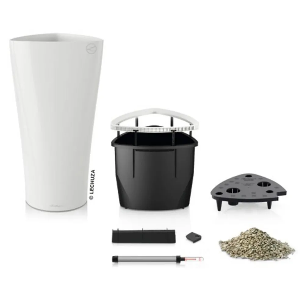 LECHUZA® Lechuza Pflanzgefäße & Töpfe|Blumentöpfe & Übertöpfe > DELTA, All-in-One-Set