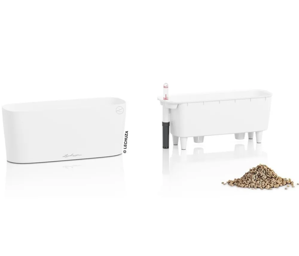 LECHUZA® Lechuza Tischgefäße|Lechuza Pflanzgefäße & Töpfe > DELTA, All-in-One-Set, matt