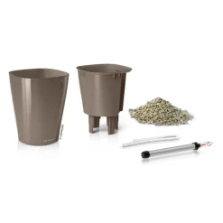 LECHUZA® Lechuza Tischgefäße|Lechuza Pflanzgefäße & Töpfe > DELTINI, All-in-One-Set, hochglanz