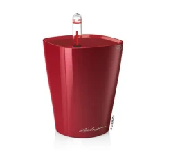 LECHUZA® DELTINI, All-in-One-Set, hochglanz Dunkelrot Sale