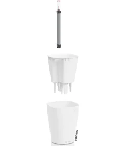 LECHUZA® DELTINI, All-in-One-Set, matt Weiß Best