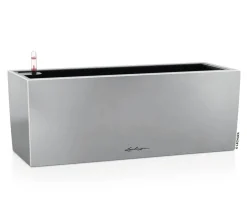LECHUZA® Pflanzkübel & Blumenkästen|Lechuza Pflanzgefäße & Töpfe > Edelstahl-Kasten Balconcera Steel, rechteckig