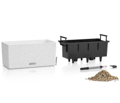 LECHUZA® Pflanzkübel & Blumenkästen|Lechuza Pflanzgefäße & Töpfe > Kunststoff-Kasten Balconera Cottage, rechteckig