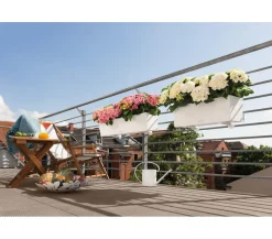 LECHUZA® Pflanzkübel & Blumenkästen|Lechuza Pflanzgefäße & Töpfe > Kunststoff-Kasten Balconera Color, rechteckig