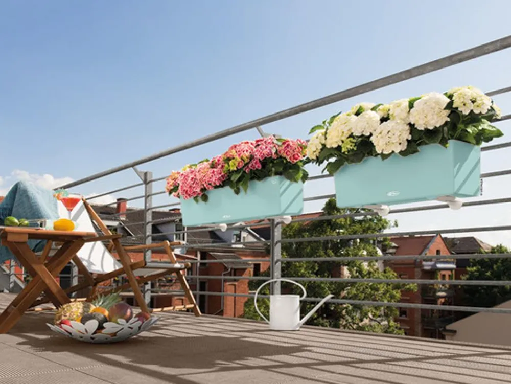 LECHUZA® Pflanzkübel & Blumenkästen|Lechuza Pflanzgefäße & Töpfe > Kunststoff-Kasten Balconera Color, rechteckig