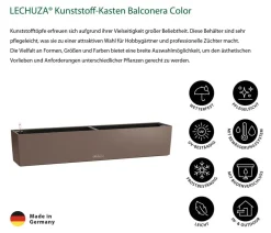 LECHUZA® Pflanzkübel & Blumenkästen|Lechuza Pflanzgefäße & Töpfe > Kunststoff-Kasten Balconera Color, rechteckig