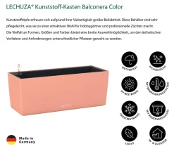 LECHUZA® Pflanzkübel & Blumenkästen|Lechuza Pflanzgefäße & Töpfe > Kunststoff-Kasten Balconera Color, rechteckig