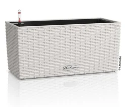 LECHUZA® Kunststoff-Kasten Balconera Cottage, rechteckig Hellgrau Discount