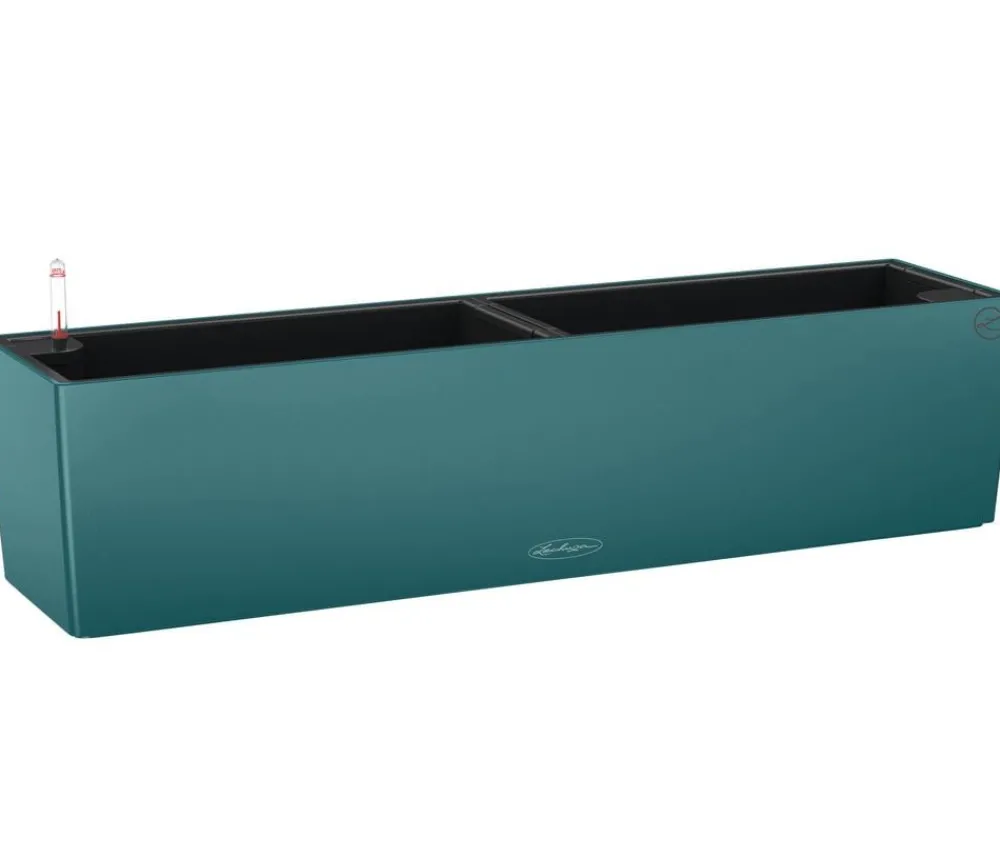 LECHUZA® Pflanzkübel & Blumenkästen|Lechuza Pflanzgefäße & Töpfe - Kunststoff-Kasten Balconera Color, rechteckig Dunkelblau