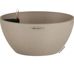 LECHUZA® Blumenampeln & -Schalen|Lechuza Pflanzgefäße & Töpfe > Kunststoff-Schale 'Cubeto Stone', rund