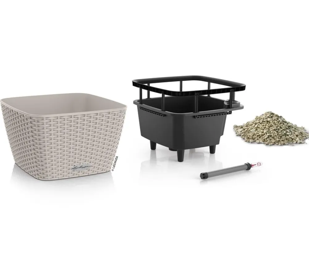LECHUZA® Lechuza Pflanzgefäße & Töpfe > Kunststoff-Topf Bacino Cottage inkl. Pflanzeinsatz, konisch, ca. B31/H19,5/T31 cm