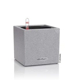 LECHUZA® Lechuza Pflanzgefäße & Töpfe|Blumentöpfe & Übertöpfe > Kunststoff-Topf Canto Stone, eckig, ca. B14/H13,5/T14 cm