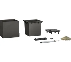 LECHUZA® Lechuza Pflanzgefäße & Töpfe|Blumentöpfe & Übertöpfe > Kunststoff-Topf Canto Stone, quadratisch