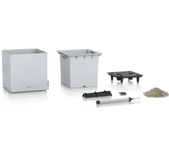 LECHUZA® Lechuza Pflanzgefäße & Töpfe|Blumentöpfe & Übertöpfe > Kunststoff-Topf Canto Stone, quadratisch