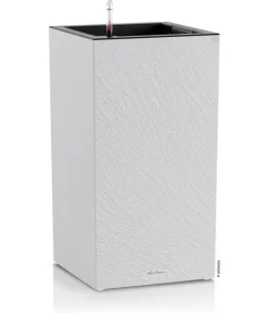 LECHUZA® Lechuza Pflanzgefäße & Töpfe > Kunststoff-Topf Canto Slatestone inkl. Pflanzeinsatz, rechteckig