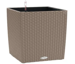 LECHUZA® Lechuza Pflanzgefäße & Töpfe|Blumentöpfe & Übertöpfe > Kunststoff-Topf Cube Cottage, quadratisch
