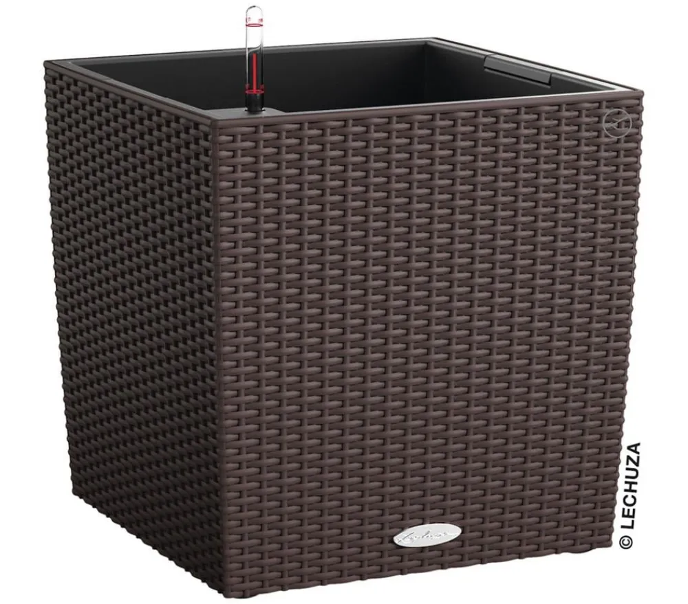 LECHUZA® Lechuza Pflanzgefäße & Töpfe|Blumentöpfe & Übertöpfe > Kunststoff-Topf Cube Cottage, quadratisch