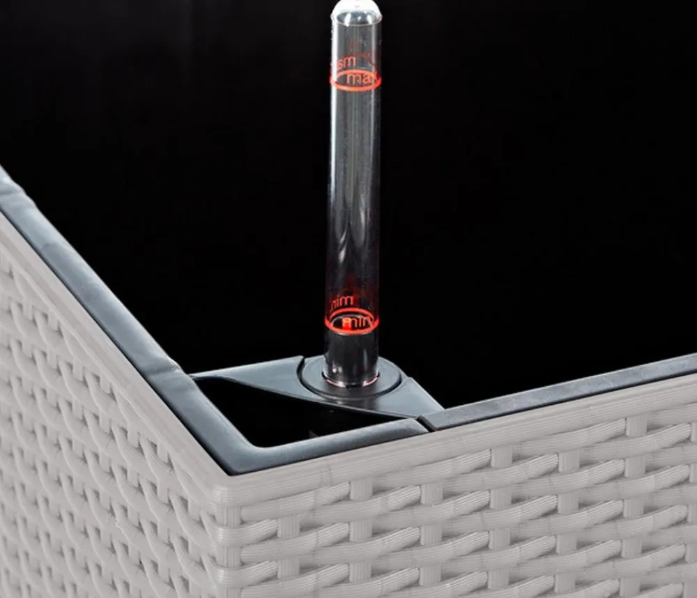 LECHUZA® Lechuza Pflanzgefäße & Töpfe|Blumentöpfe & Übertöpfe > Kunststoff-Topf Cube Cottage, quadratisch