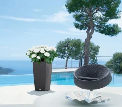 LECHUZA® Lechuza Pflanzgefäße & Töpfe|Blumentöpfe & Übertöpfe > Kunststoff-Topf Cubico Cottage, konisch