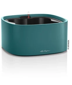 LECHUZA® Lechuza Pflanzgefäße & Töpfe - Kunststoff-Topf PILA Color Stick-System, quadratisch, ca. B35/H16,6/T35 cm Dunkelblau