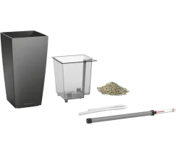 LECHUZA® Lechuza Tischgefäße|Lechuza Pflanzgefäße & Töpfe > MAXI/MINI-CUBI, All-in-One-Set, hochglanz