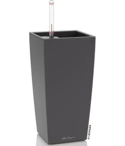 LECHUZA® MAXI/MINI-CUBI, All-in-One-Set, matt Dunkelgrau New
