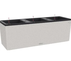 LECHUZA® Pflanzkübel & Blumenkästen|Lechuza Pflanzgefäße & Töpfe > Polyrattan-Kasten Trio Cottage, rechteckig