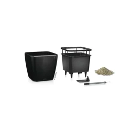 LECHUZA® Lechuza Pflanzgefäße & Töpfe|Lechuza Tischgefäße > QUADRO LS, All-in-One-Set