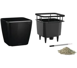LECHUZA® Lechuza Pflanzgefäße & Töpfe|Lechuza Tischgefäße > QUADRO LS, All-in-One-Set