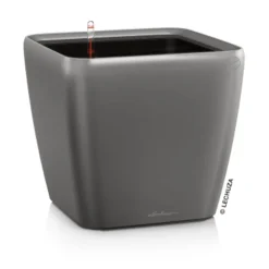LECHUZA® QUADRO LS, All-in-One-Set Dunkelgrau Online