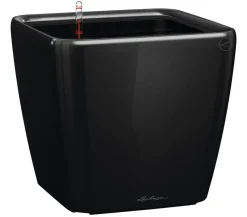 LECHUZA® QUADRO LS, All-in-One-Set Schwarz Outlet