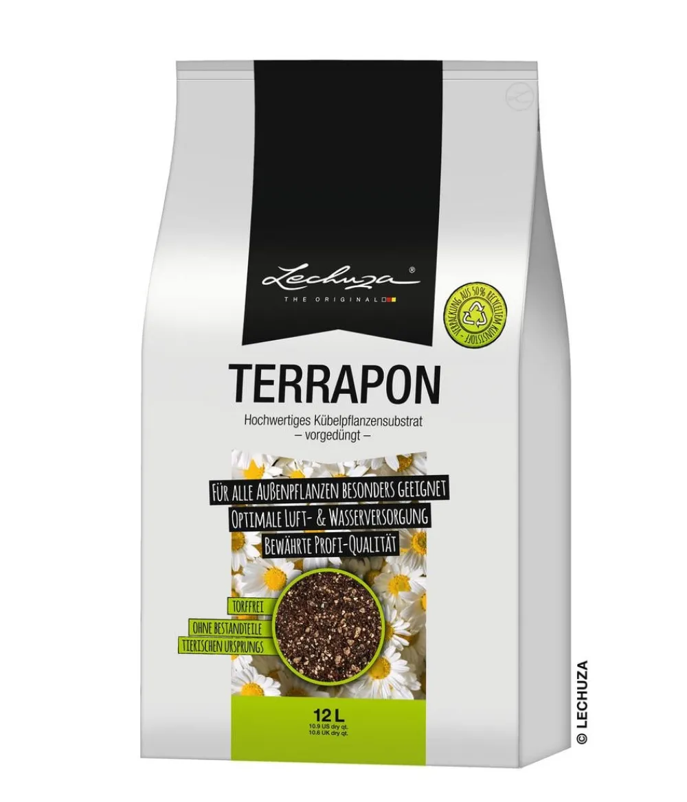 LECHUZA® Torf & Blähton|Spezialerde > TERRAPON Kübelpflanzensubstrat