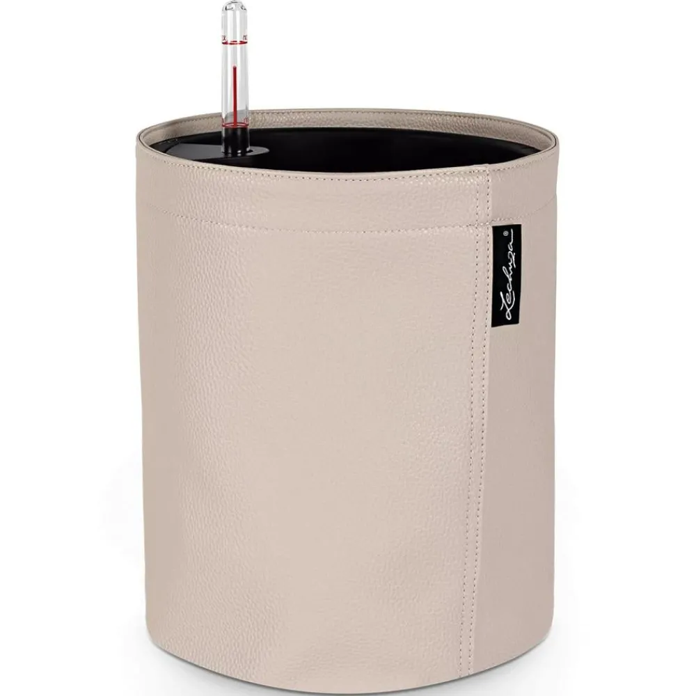 LECHUZA® Lechuza Pflanzgefäße & Töpfe|Blumentöpfe & Übertöpfe > TRENDCOVER Lederoptik, All-in-One Set