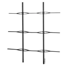 LECHUZA® Trio Cottage Rankgitter, , ca. B113/H170 cm Schwarz Hot